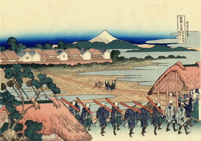 Ukiyo-e Japanese Art by Hokusai