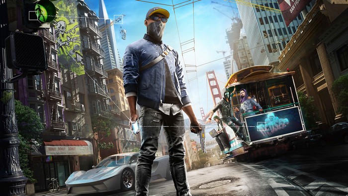 Marcus Holloway from Watch Dogs 2 in San Francisco