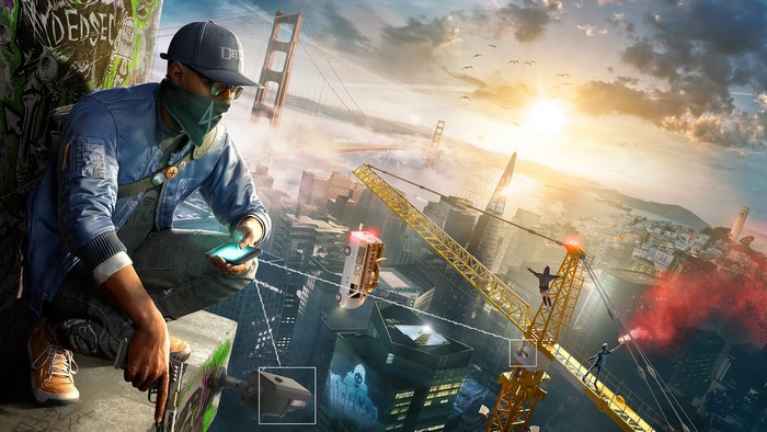 Marcus Holloway from Watch Dogs 2 in San Francisco