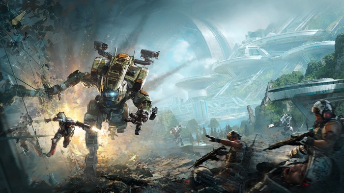 Titanfall 2 video game art