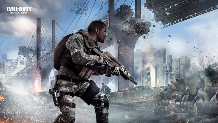 Soldier in Call of Duty: Black Ops II art