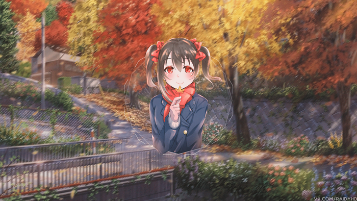 4K Yazawa Nico from Love Live! in autumn
