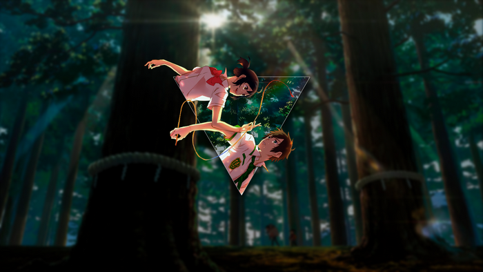 Kimi no Na Wa, anime, picture-in-picture, Taki Tachibana, manga