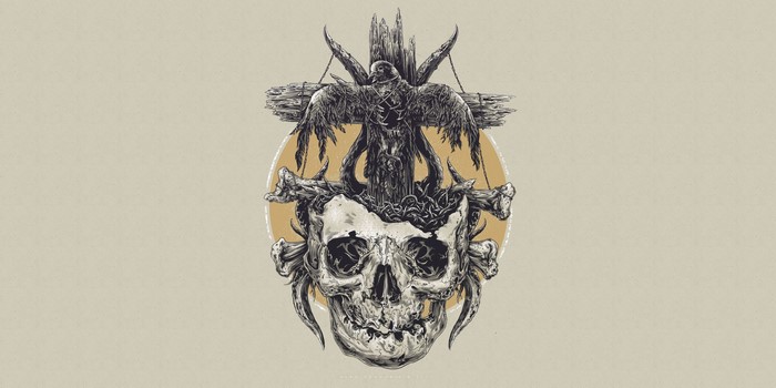 Death Skull Artwork by Vlad Gradobyk