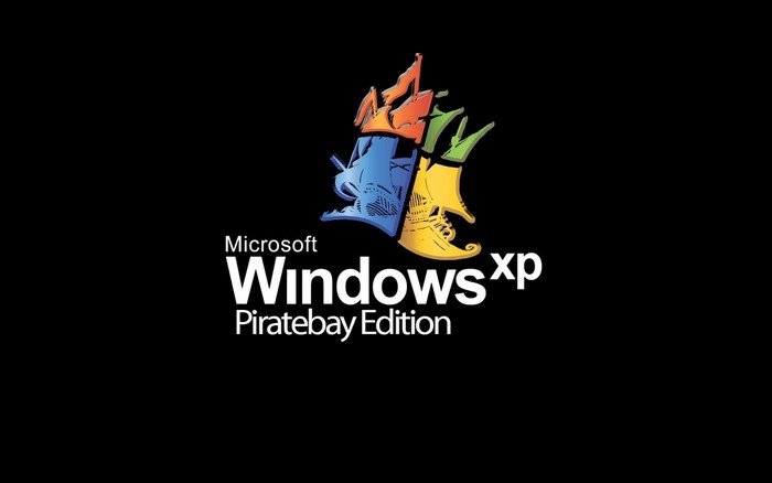 Microsoft Windows XP Piratebay Edition logo