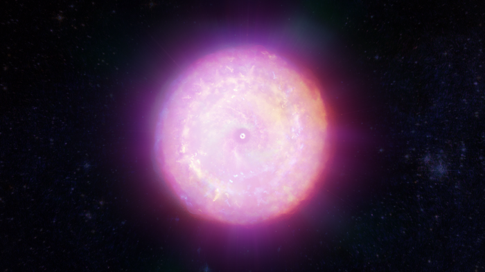 Supernova in space art