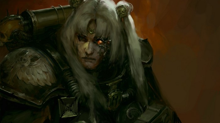Warhammer 40,000 character portrait