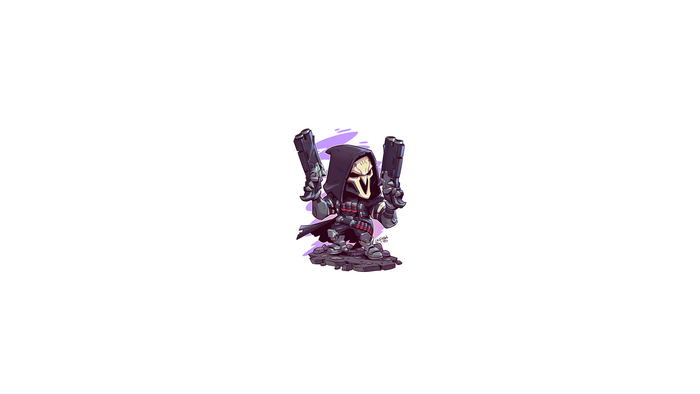 Reaper from Overwatch Chibi