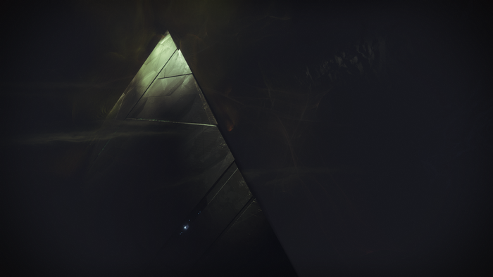 Destiny 2 Pyramid Ship in Fog