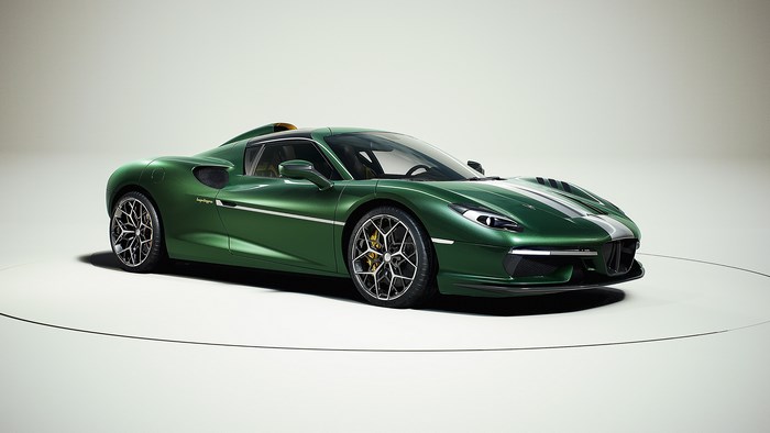Touring Arese RH95 4K Green Sport Car