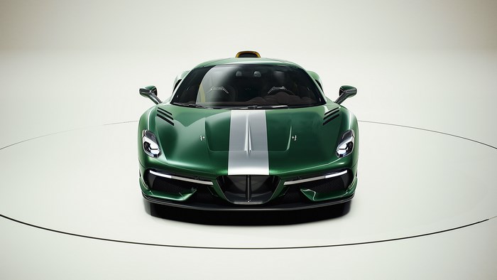 Touring Arese RH95 4K Green Supercar