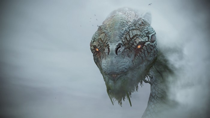 The World Serpent Jörmungandr from God of War (2018)