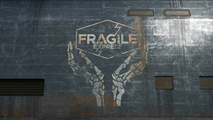 Fragile Express logo from Death Stranding