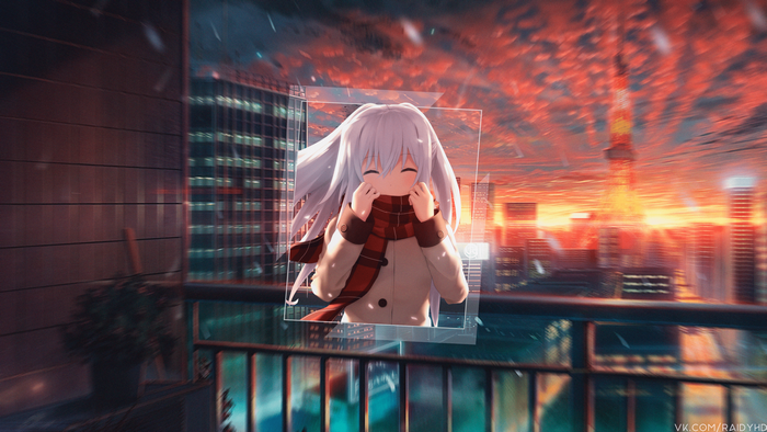 4K Isla from Plastic Memories anime