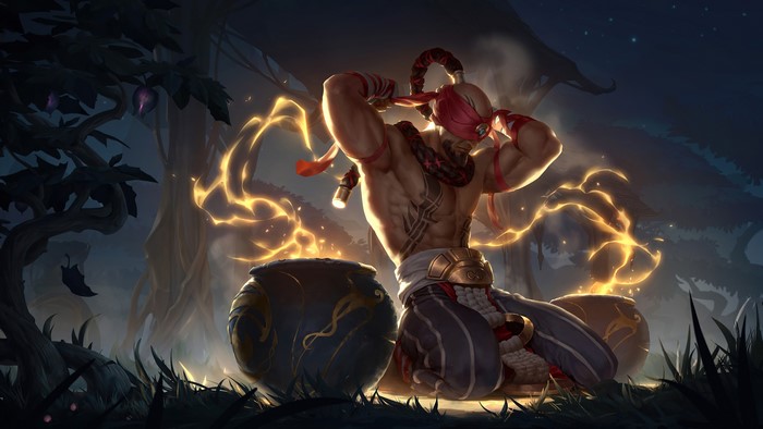 Lee Sin from Legends of Runeterra 4K