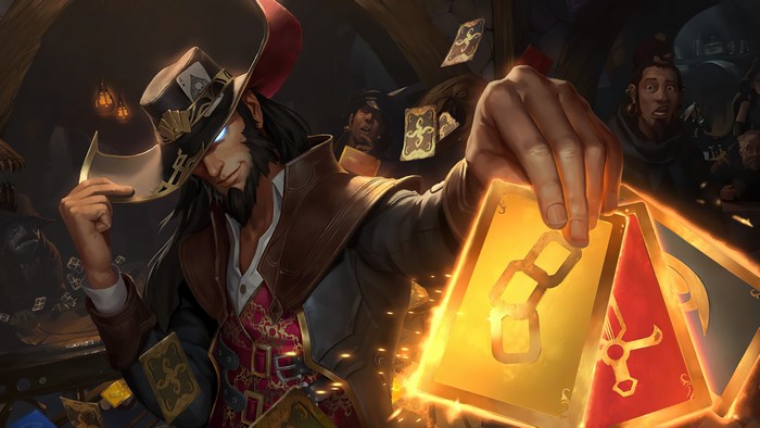 Twisted Fate from Legends of Runeterra