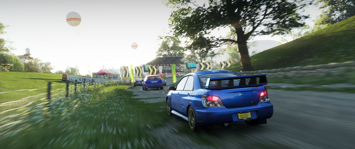 Forza Horizon 4 racing game screenshot