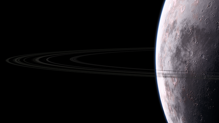 Selena Ring planetary ring system