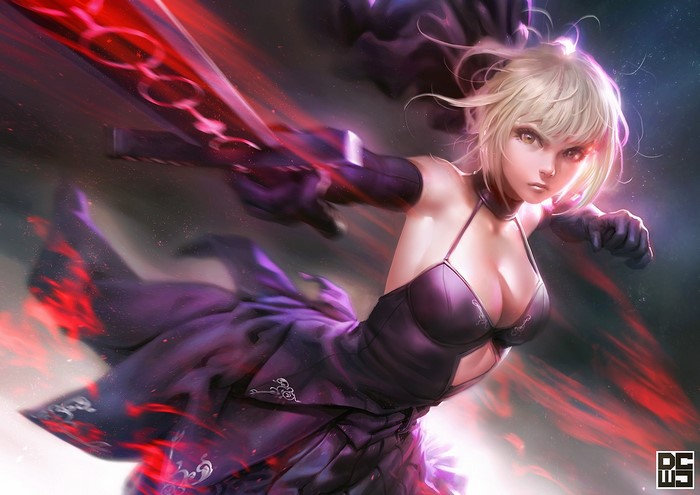 Saber Alter from Fate/Stay Night by Derrick Chew