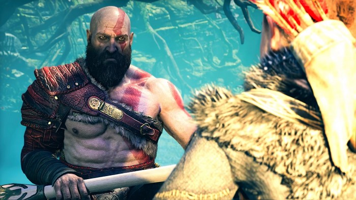 Kratos and Atreus from God of War