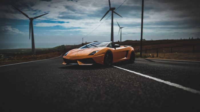 Lamborghini Gallardo LP560-4 convertible in Forza Horizon 4