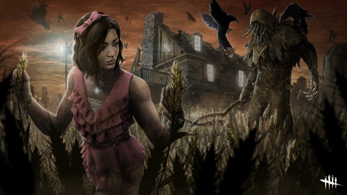 Yui Kimura and The Scarecrow from Dead by Daylight