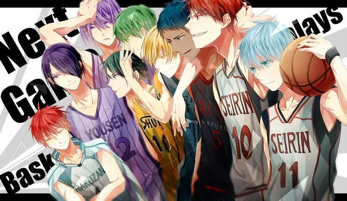 Anime basketball players from Kuroko's Basketball