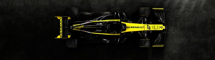 Renault Formula 1 Race Car