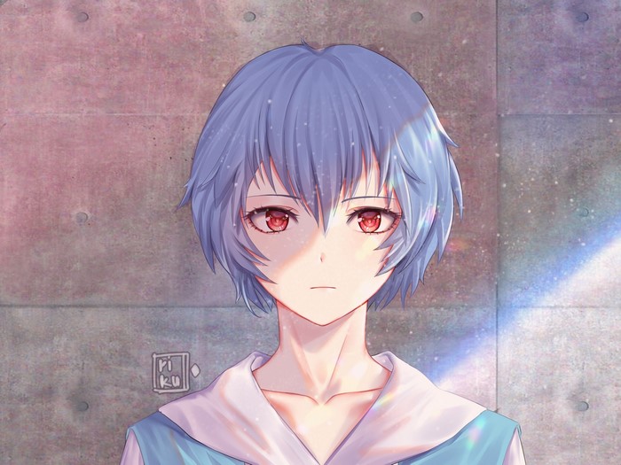 Rei Ayanami from Neon Genesis Evangelion
