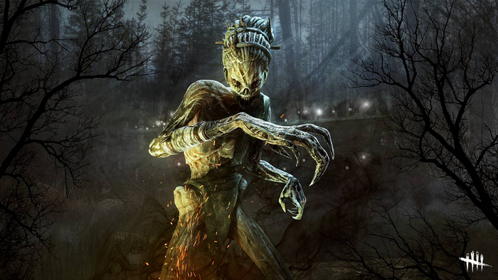 The Spirit from Dead by Daylight in a forest