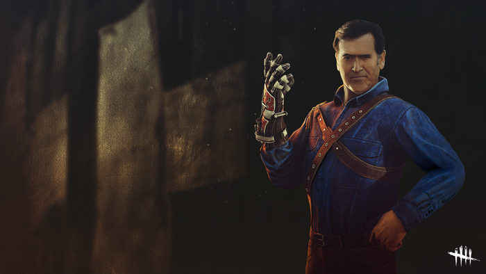 Ash from Evil Dead in Dead by Daylight