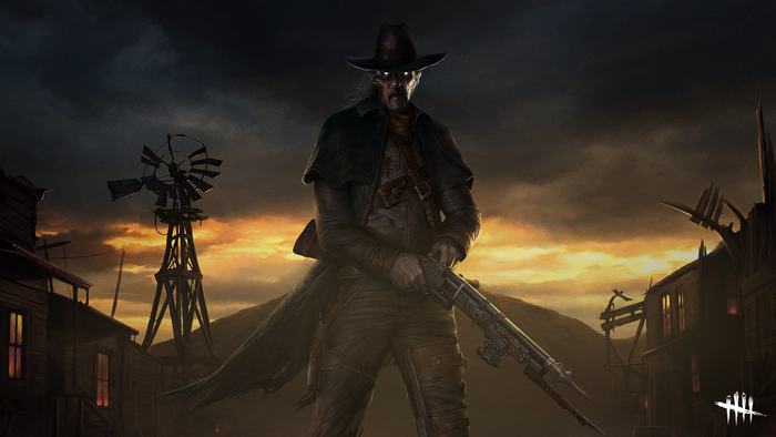 The Blight from Dead by Daylight in a Western Village