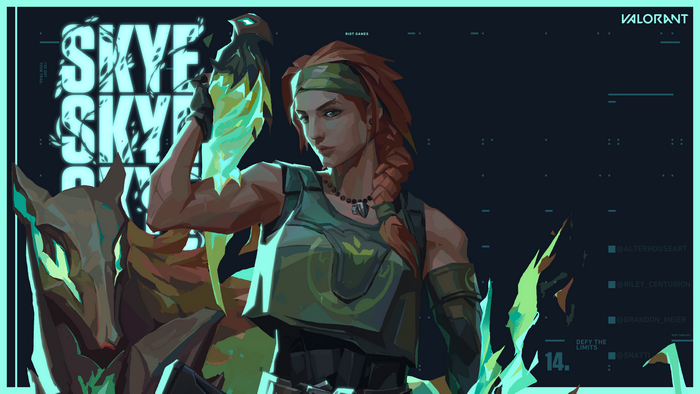 Skye from Valorant 4K