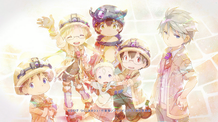 Made in Abyss characters artwork