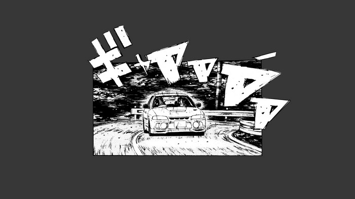 Mitsubishi Lancer Evo V from Initial D