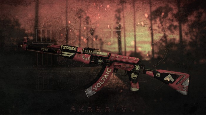 AK-47 Voltaic skin from Counter-Strike: Global Offensive