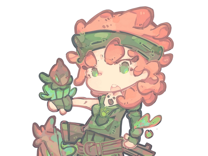 Skye from Valorant with a small creature