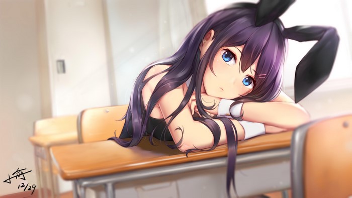 Sakurajima Mai in Bunny Suit Artwork