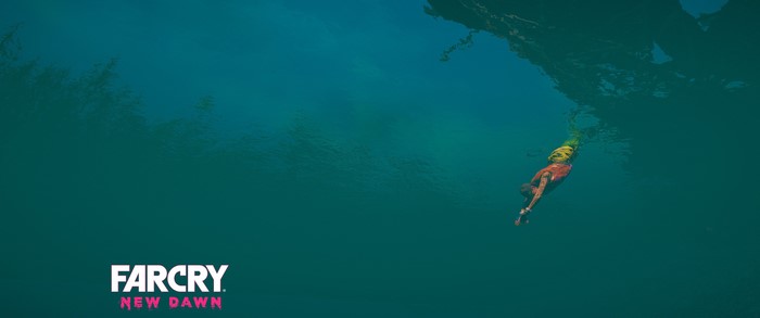 Far Cry New Dawn underwater scene