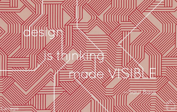 Design is Thinking Made Visible Quote by Saul Bass
