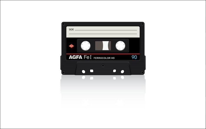 AGFA Fe I Ferrocolor HD 90 Cassette Tape