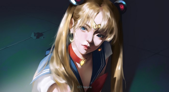 Sailor Moon from Sailor Moon fan art