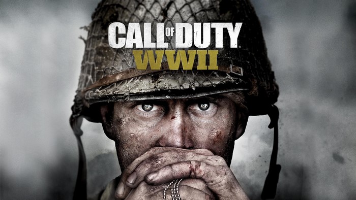 Call of Duty: WWII game logo with soldier