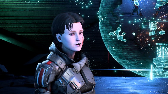 Female character from Mass Effect: Andromeda