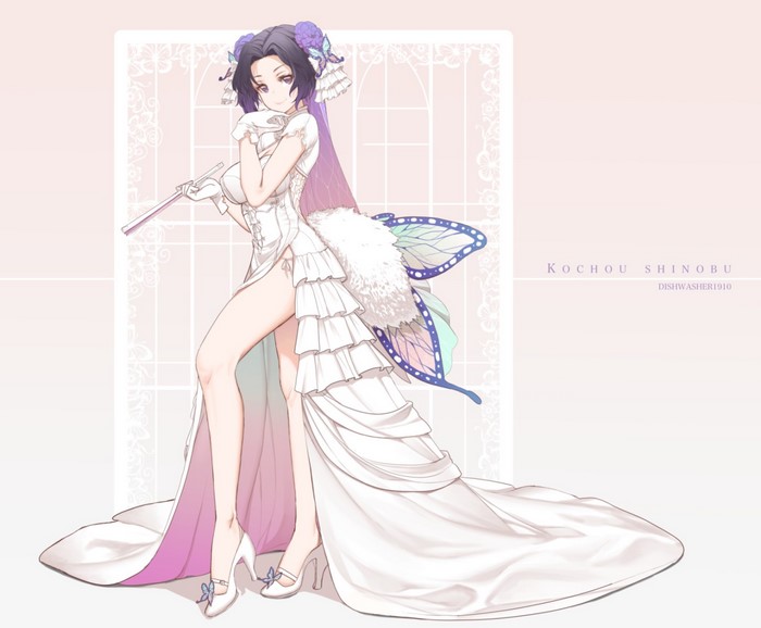 Kochou Shinobu from Kimetsu no Yaiba