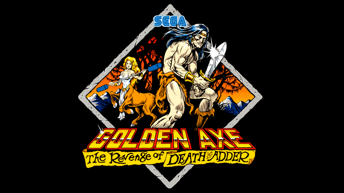Golden Axe: The Revenge of Death Adder Sega Arcade Game