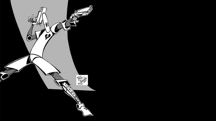 Scud the Disposable Assassin with guns