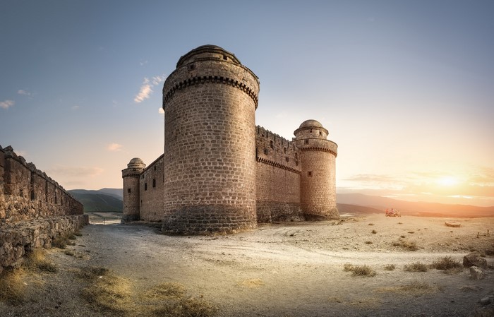 Castillo de La Calahorra in Andalusia, Spain