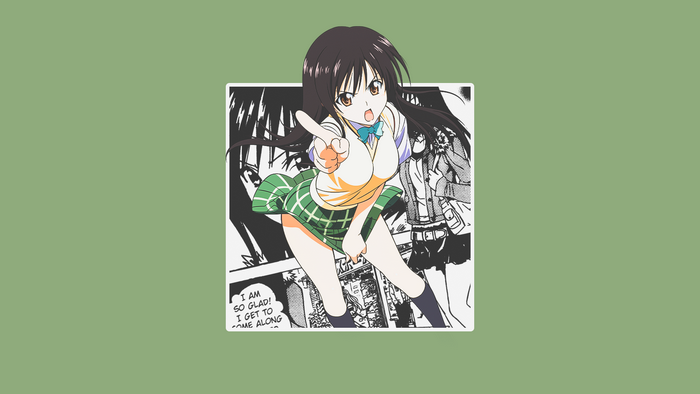 Kotegawa Yui from To Love-ru pointing forward