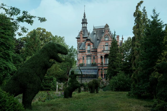 Fiona Tends the Garden with Topiary Animals